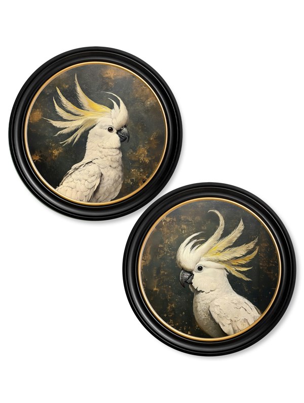 Exceptional Art The Cockatoo Pair