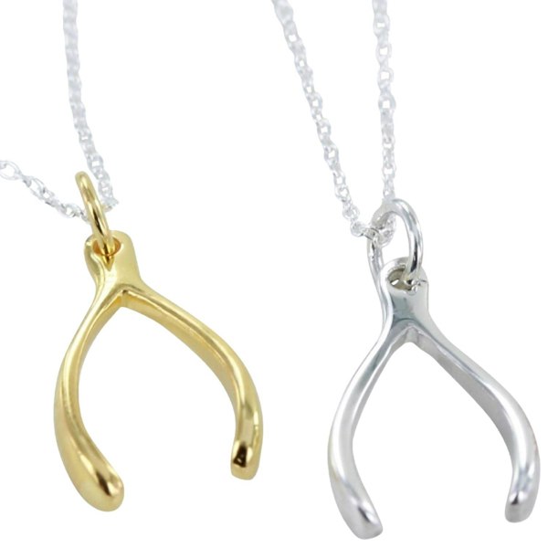 Wishbone Sterling Silver Necklace - Reeves & Reeves