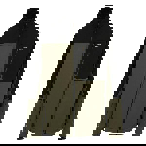 Regatta Mens Mountdale Soft Shell Jacket - Olive Green