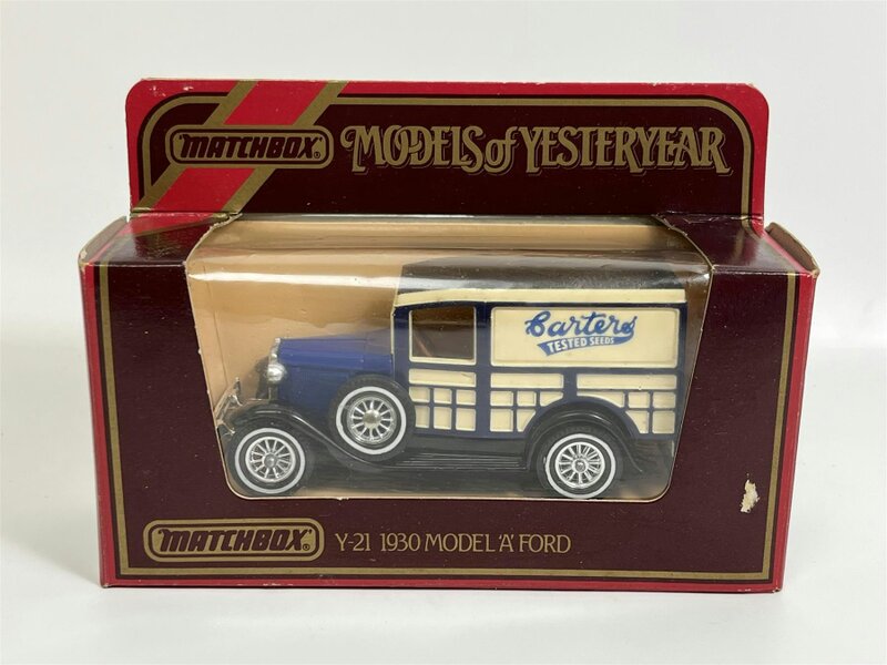 MCSlots Model A Ford 1930 Carters Tested Seeds Models of Yesteryear 1:40 Matchbox Y21D S5