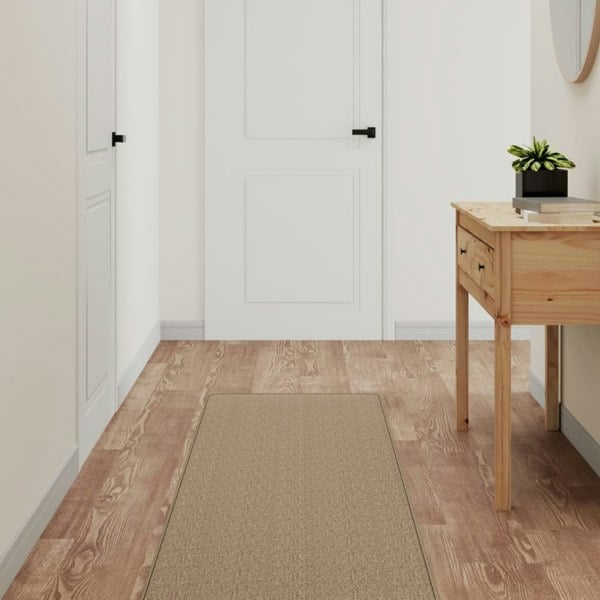 Berkfield Carpet Runner Sisal Look Sand 50x300 cm