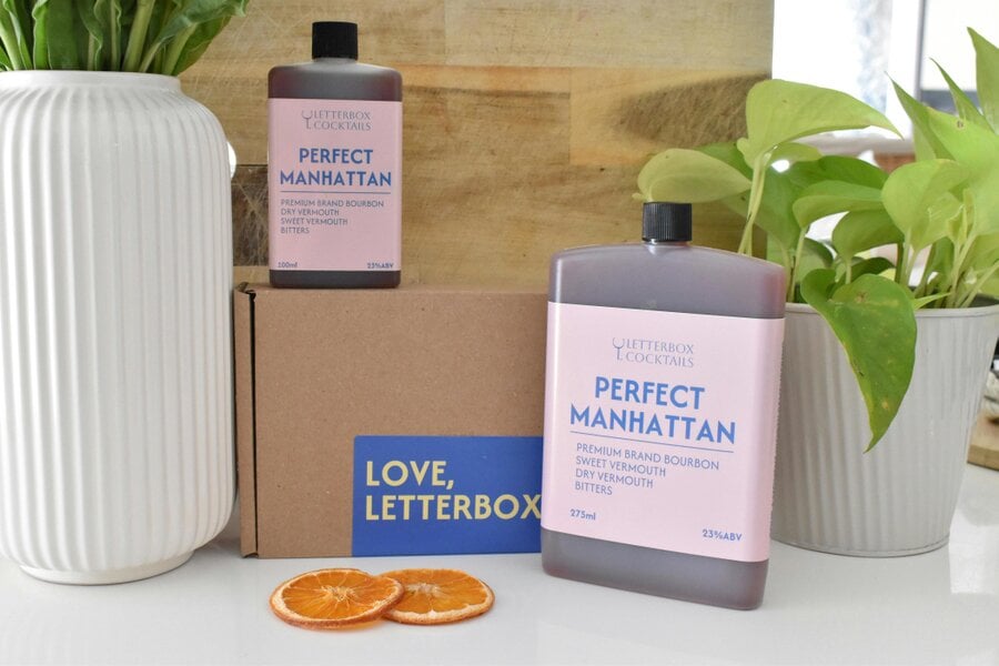 Letterbox Cocktails Perfect Manhattan Mini - A Luxury Cocktail Gift Delivered to Their Door