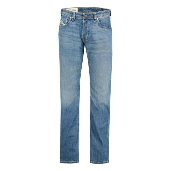 Diesel Mens Larkee-X Straight Jeans - Light Blue - 