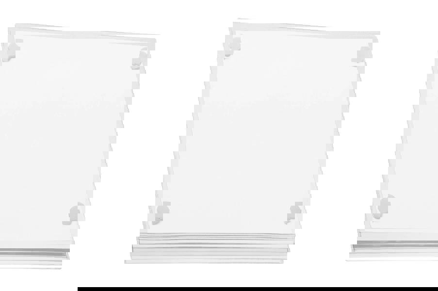 Durable Water Resistant UV Anti-Reflective Adhesive Pockets | 5 Pack | A4 Clear