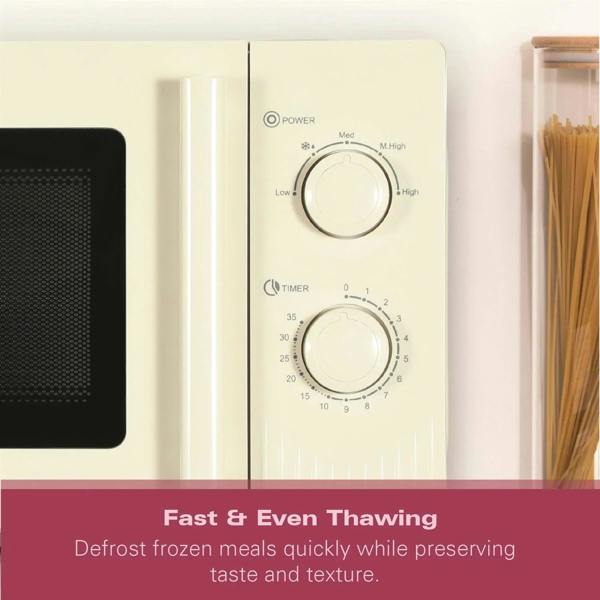 Hamilton Beach Miami Manual 800W Microwave - Sand - Hamilton Beach UK