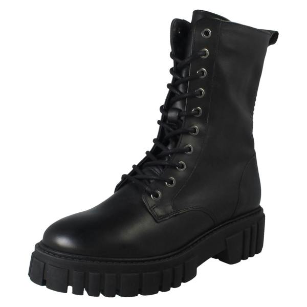 Clarks Ladies Clarks Zip & Lace Up Chunky Sole Tall Ankle Boots Page Lace
