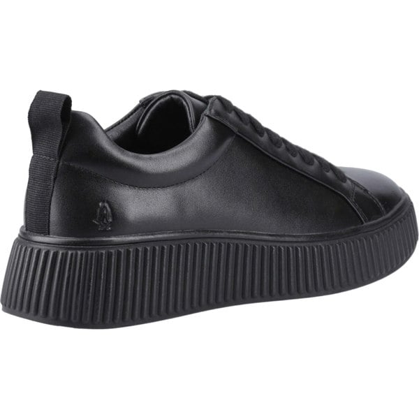 Hush Puppies Harlow Leather Women's Black/Black Trainers