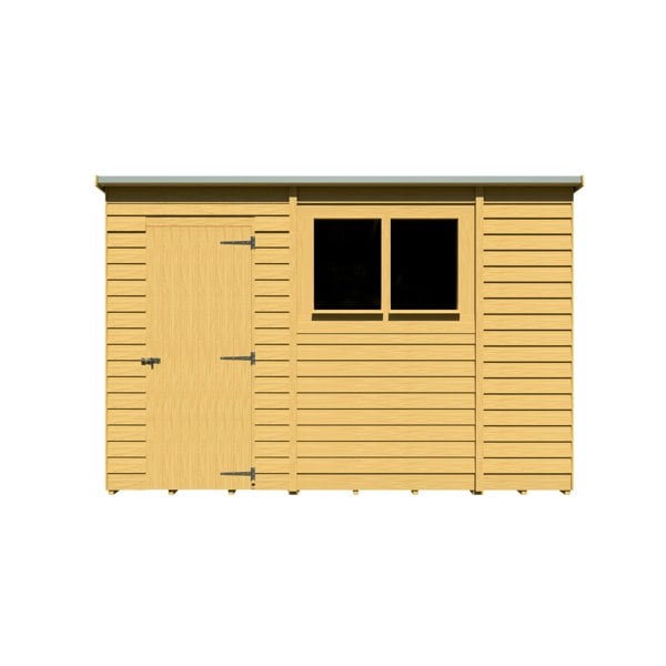 Shire Overlap Pent 10x6 Storage Shed - Best Shed