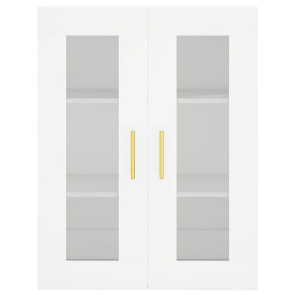 Berkfield Wall Mounted Cabinet White 69.5x34x90 cm