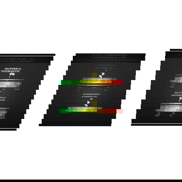 TYR Avictor 2.0 Luminis Jammer gauge with color-coded compression levels