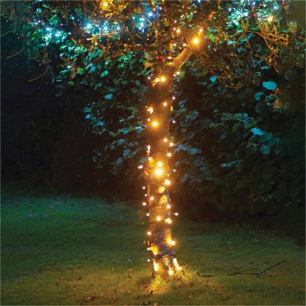 Eagle Connect String Lights Black Rubber IP65 10m/80 LED Warm White