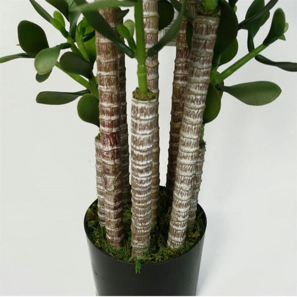 Dyzi 75cm Artificial Jade Plant Deluxe Potted Faux Green House Plant