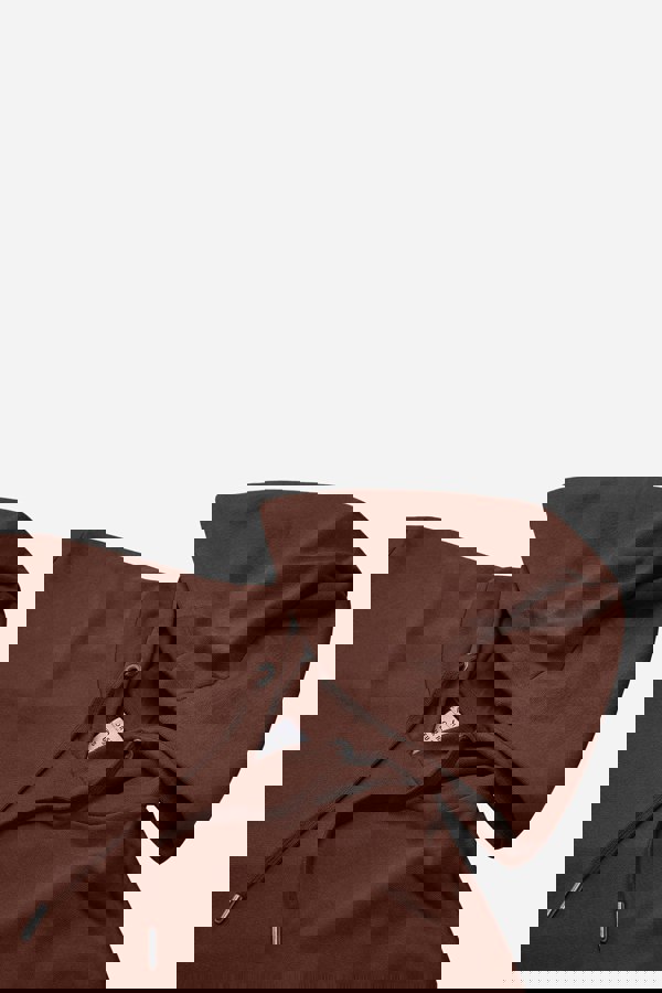 ENORSIA Womens Hooded Tie Waist Sweatshirt