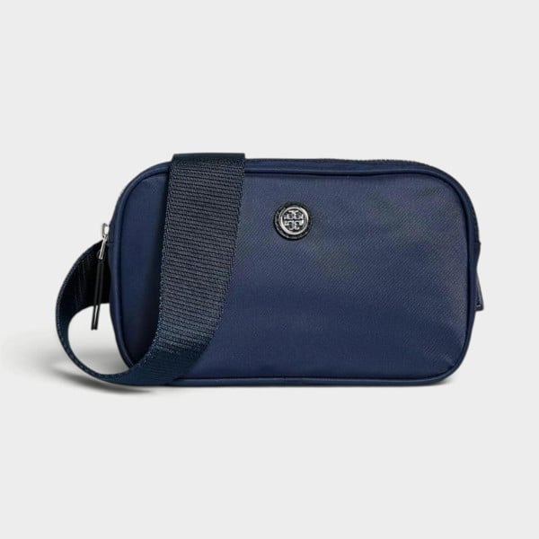 Tory Burch Virginia Belt Bag Nylon Navy