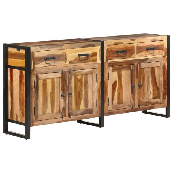 Berkfield Sideboard 172x35x80 cm Solid Acacia Wood with Honey Finish