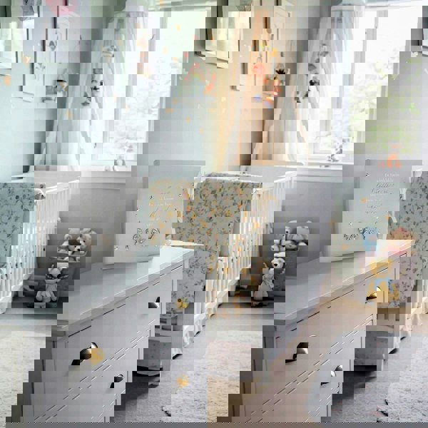 Baby Keepsake Photo Album with Silver Plated Rattle Pram and Booties Image 7