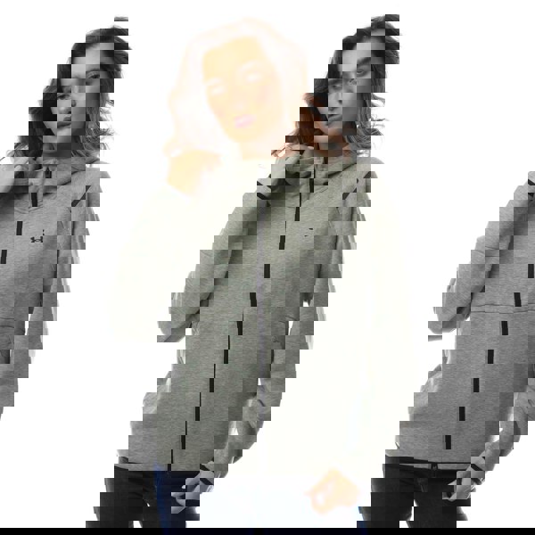 Under Armour Women's Unstoppable Fleece Full Zip Hoodie - Green