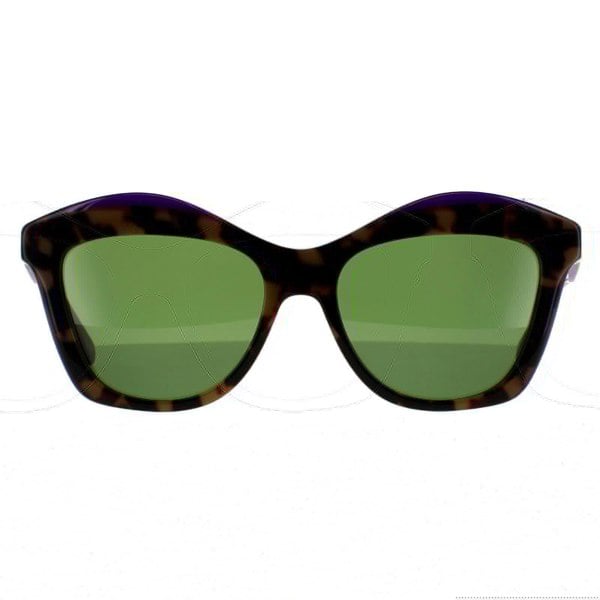 Salvatore Ferragamo Sunglasses SF941S 227 Havana Vintage Violet Green