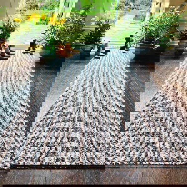 The Rugs Candy Washable Mat Striped Design | Vibrant