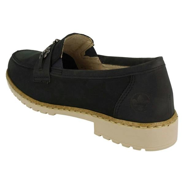 Rieker Ladies Rieker Flat Loafer Style Shoes 51860