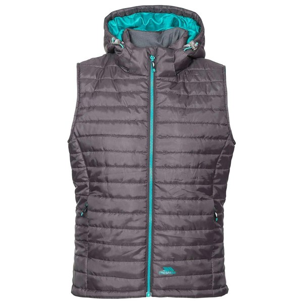 Trespass Womens/Ladies Aretha Casual Gilet - Carbon