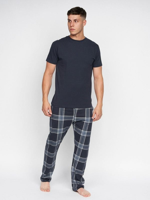 Duck and Cover Callister Loungewear Set Navy