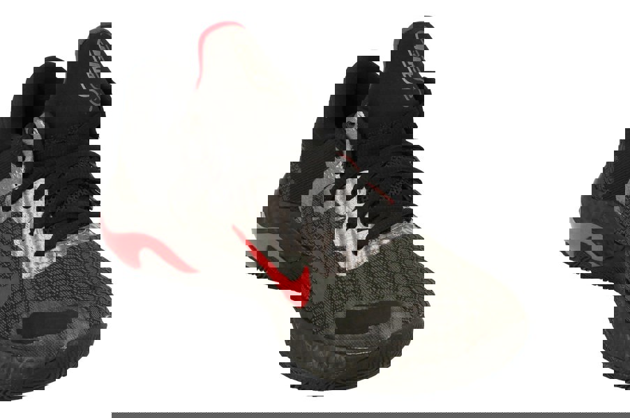 Nike Renew Elevate II Mens Basketball Trainers Cw3406  002 - Anthracite Black Gym Red 002 - Photo 3