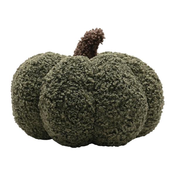 Country Living Pumpkin Cushion - Green