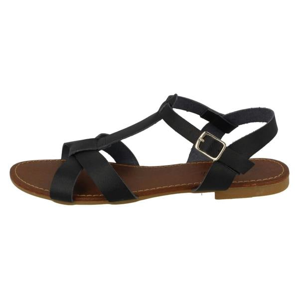 Savannah Ladies Savannah X Stap T Bar Sandal