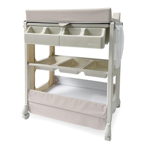My Babiie Baby Changing and Bath Unit - Herringbone