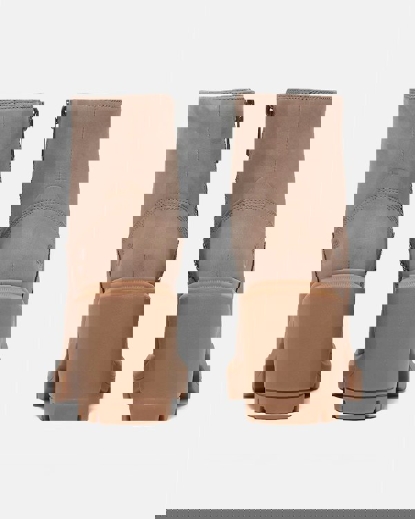 Timberland Allington Heights Mid Zip Up Womens Boots - Taupe Nubuck