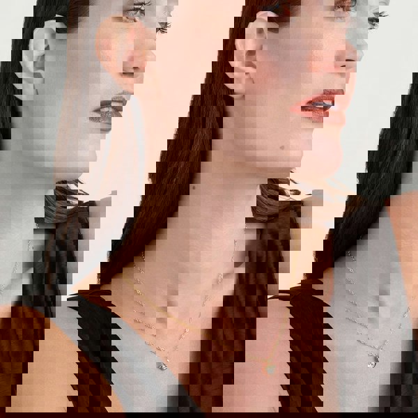 Ted Baker Hannela Gold Tone Crystal Heart Pendant Necklace TBJ1681-02-02