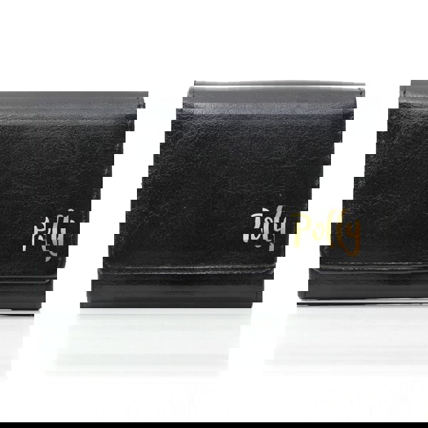 Personalised Memento Company Personalised Black Leather Purse