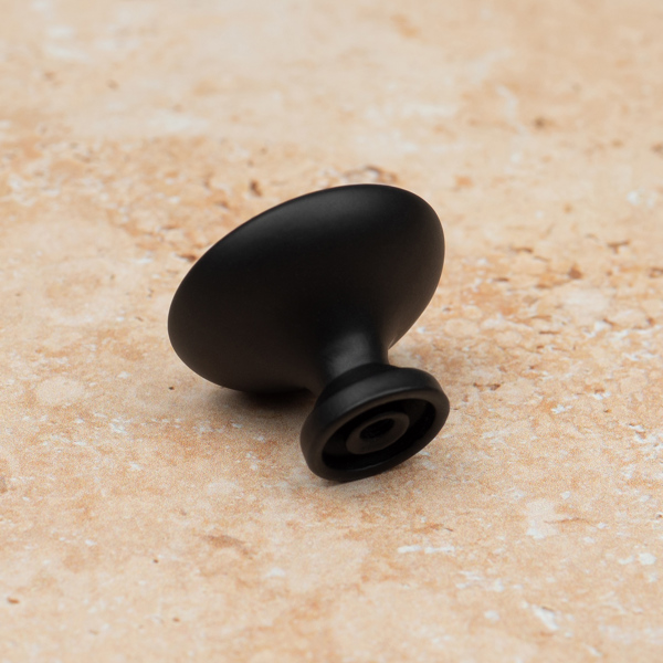 Handle & Home 32mm Matt Black Round Knob