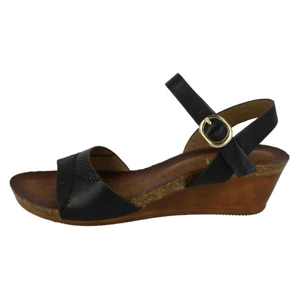 Down to Earth Ladies Down To Earth Mid Wedge Mule Sandals