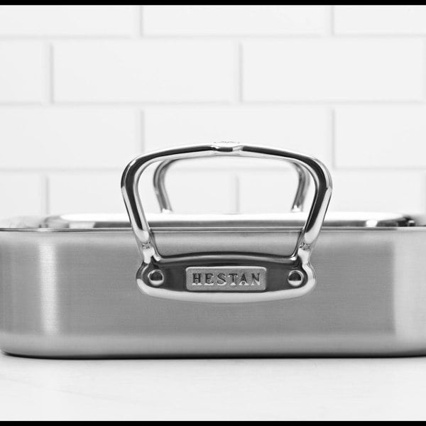 Hestan Classic Roasting Tray & Rack: Small - 37cm x 31cm x 7.5cm