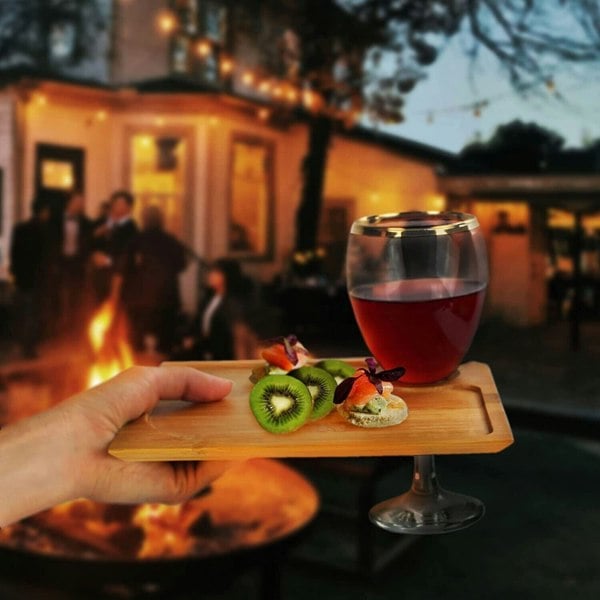 Maison des Cadeaux Bamboo Appetiser & Cheese Board Tray