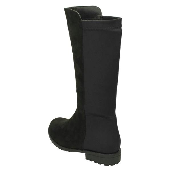 Spot On Girls Spot On Mid Heel Calf Boots H5083