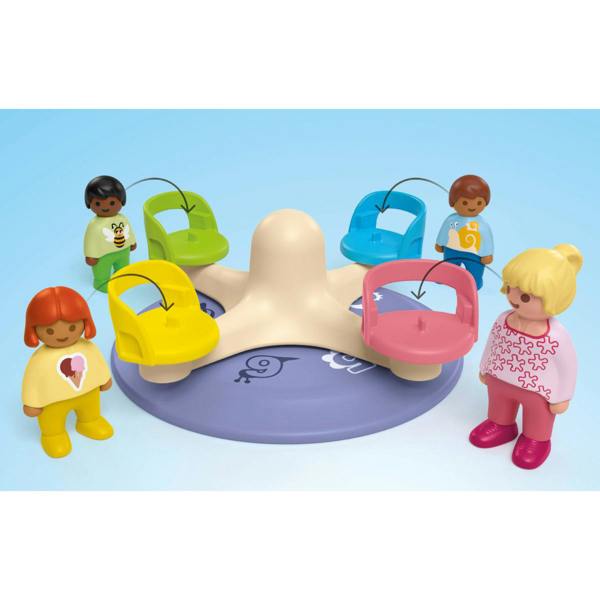 Playmobil JUNIOR: Number-Merry-Go-Round - 71701 Playset