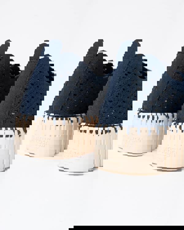 Ilse Jacobsen Tulip Slip-In Womens Platform Shoes in Dark Indigo 660 - heel