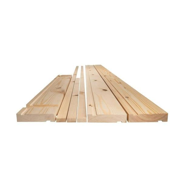Snowdon Timber Redwood Fire Door Lining Set (T) 30.5mm (W) 106mm (L) 2.1m