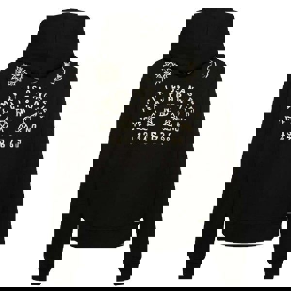 Amiri Ouija Board Design Black Hoodie S