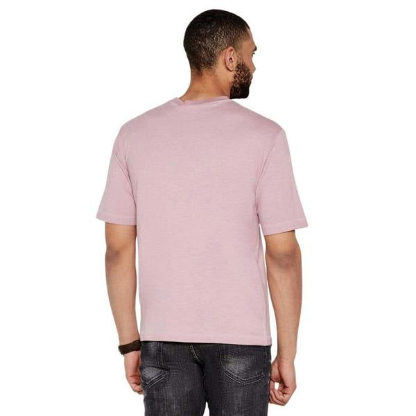 DSquared2 Mens Best Fade Cartoon Logo Loose Fit T-Shirt - Dusty Rose - 