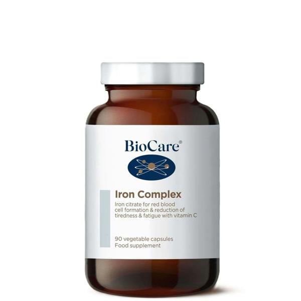 BioCare Vitamins & Supplements Iron Complex x 90 Capsules
