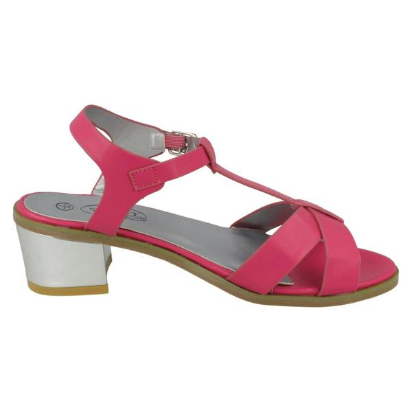 Spot On Girls Spot On Block Heel Sandals