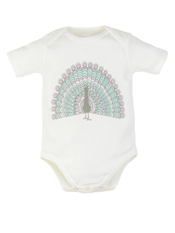 Unisex Baby bodysuit – Short sleeves- Made with Egyptian Organic Cotton - New Baby essentials