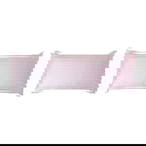 HOMESCAPES Silky 330 TC Egyptian Cotton Satin Stripe Body Pillowcase