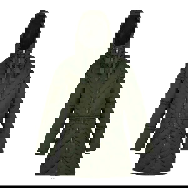 Regatta Womens Rusey Quilted Padded Jacket - Khaki Green