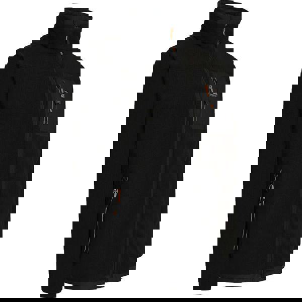 JCB Mens Trade Full Zip Up Work Warm Jacket Coat Fleece