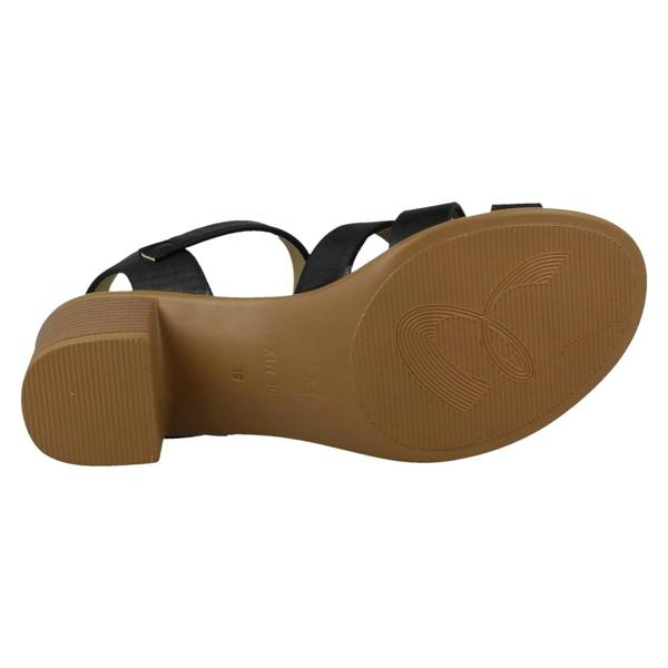 Savannah Ladies Savannah Buckle Fastening Heeled Summer Sandals F12102